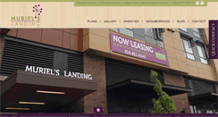 Desktop Screenshot of murielslanding.com